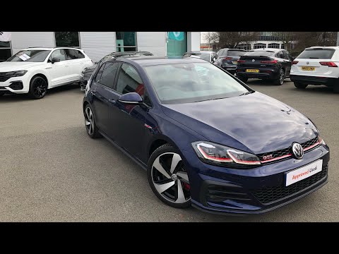 Approved Used Volkswagen Golf GTI Performance 2.0TSI 245PS in Atlantic Blue - AD19HDC