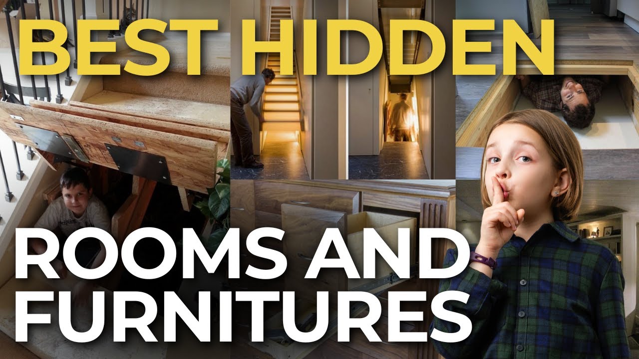 Mind-Blowing Hidden Rooms & Genius Secret Furniture Ideas You Need to See