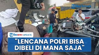 Polda Lampung soal Lencana Polri di Dalam Mobil Angkut Ribuan Pil Ekstasi: Bisa Dibeli di Mana Saja