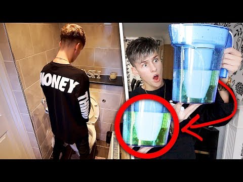 I turned my own wee into water and drank it... Video