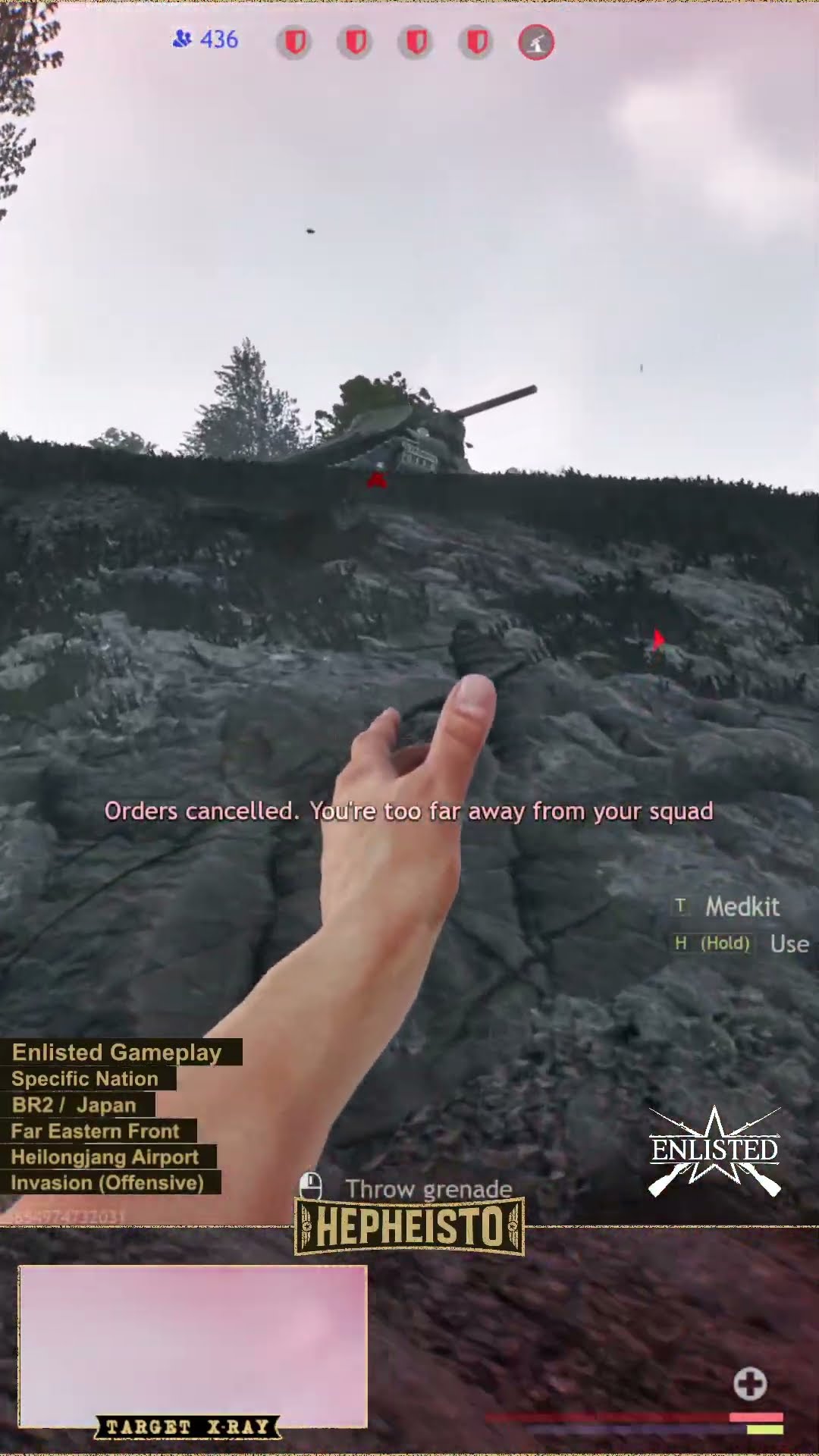 Guerilla eliminates Tank T-34 (1941) with Explosive Pack