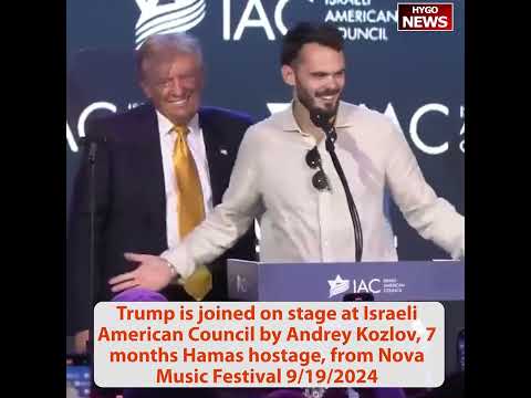 TRUMP: 47 days from now defeat Kamala simply MAGA! On stage hostages Andrey Kozlov