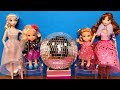 2021 New Year S Party Elsa And Anna Toddlers Celebrate Barbie Dance Sing