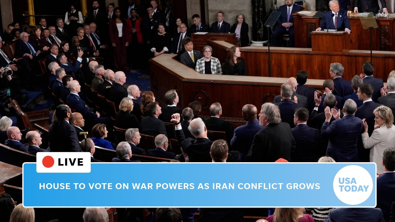 Live: House to vote on curbing Trump's Iran war powers after Senate resolution failed