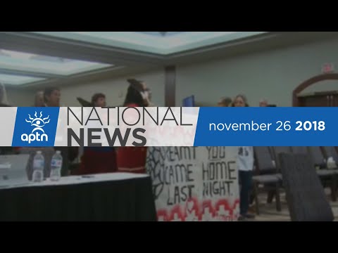 APTN National News November 26, 2018 – Returning to Inuit law, growing number of eastern Metis