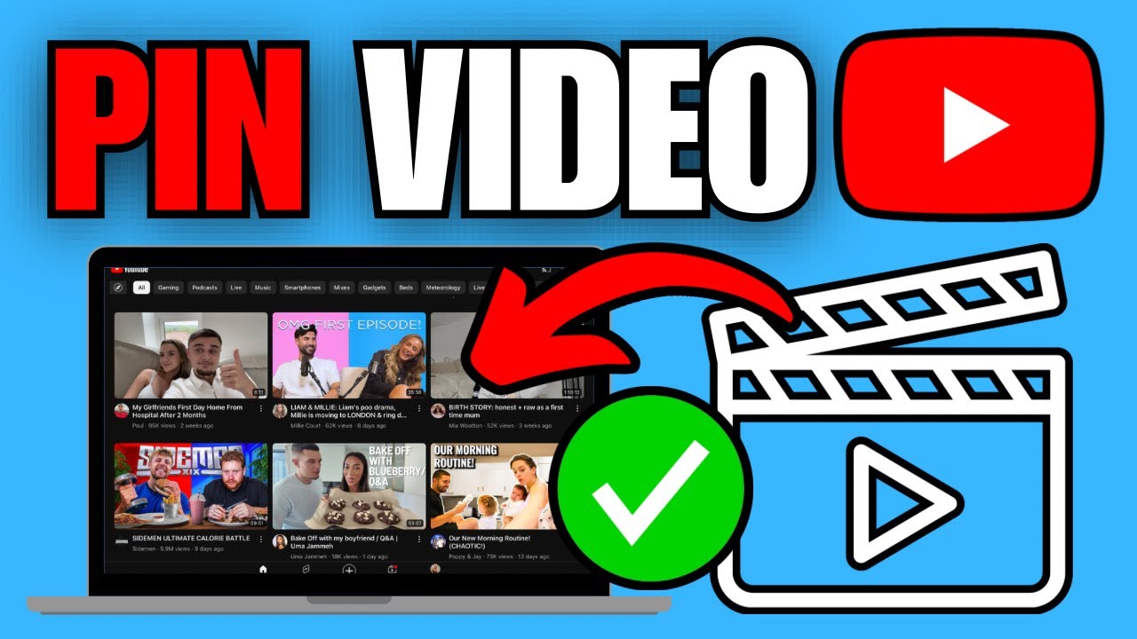 How To Pin Video Top of YouTube Channel