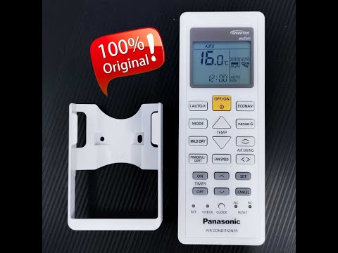 Original Panasonic Air Conditioner Remote Control A75C07360 A75C03550 iAUTO ECONAVI nanoe-G INVERTER