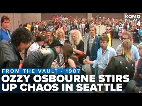 Ozzy Osbourne: Flashback to wild and chaotic 1987 Seattle visit promoting “Tribute” album