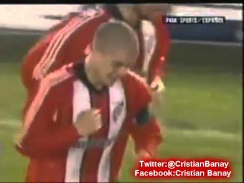 Gol de D'alessandro vs  Gimnasia LP (3-0) (Relato Costa Febre)  Clausura 2003