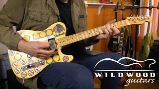 Video thumbnail for Fender Custom Shop Masterbuilt Terry Kath Telecaster by Dennis Galuszka  •  SN: R115734 by Wildwood Guitars