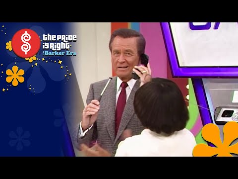 Contestant Hopes to Pick Product Worth $10K When She Plays PHONE HOME GAME - The Price Is Right 1984