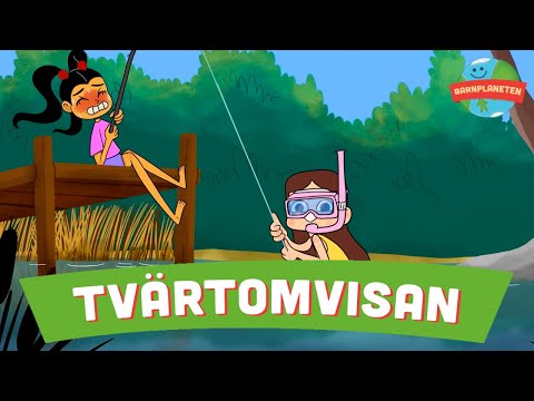 Tvärtomvisan - Animerad Barnplaneten-video