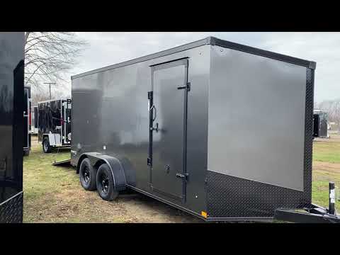 2021 Stealth Titan 7'x16' Cargo Trailer w/ Rear Ramp Door