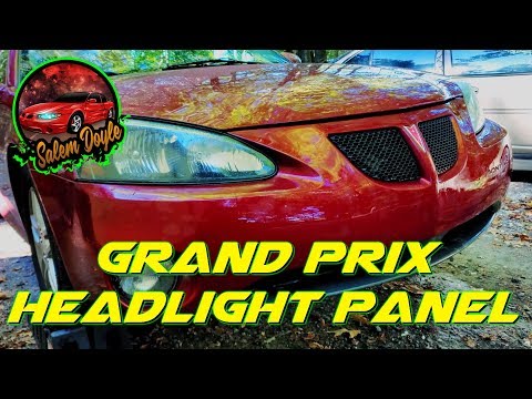 2005 Grand Prix Headlight Panel Replacement + New Headlights