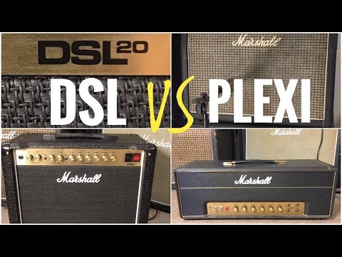 DSL vs PLEXI - Marshall DSL20 vs 1987X