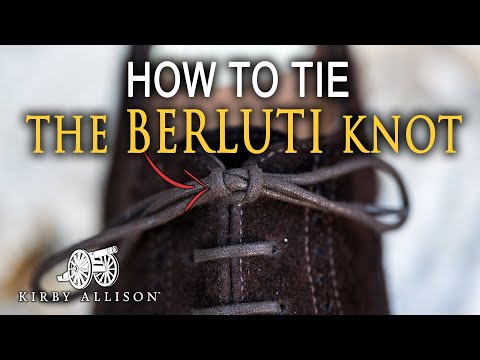 How to Tie Dress Shoes | Berluti Knot Method Video