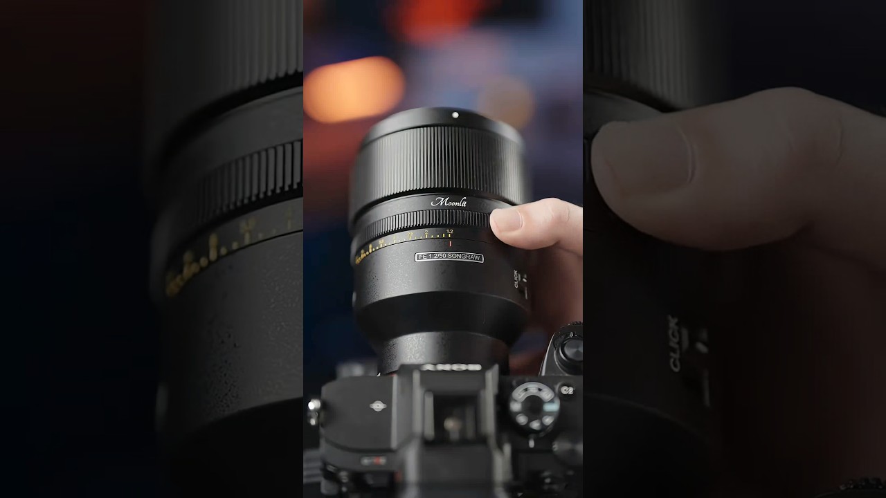 Video Ống kính SongRaw Moonlit 50mm F1.2 AF Full-Frame Sony/Nikon Z/Leica L