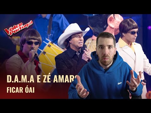 TJI REAGE AOS DAMA E ZÉ AMARO NO THE VOICE