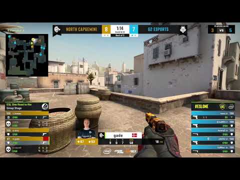 jaCkz pistol round ACE vs North [ ESL One Road to Rio - Europe ]