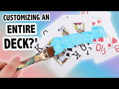 Customizing An ENTIRE Deck of Cards (Pt. 2)