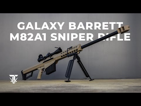 Galaxy Barrett M82A1 Sniper Rifle | Gel Blaster Review | TacToys