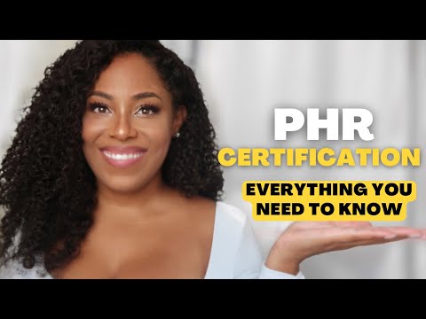 HOW I PASSED PHR EXAM! | MY HR CAREER, WHY I TOOK IT, COST, STUDY AIDS, RE-CERTIFICATION, & MORE