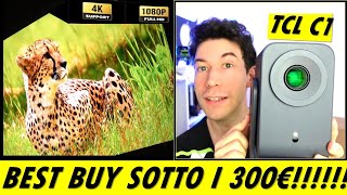 TCL C1: Supporto 4K, Google TV e Ottica Sigillata a Meno di 300€! Recensione Proiettore Budget