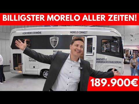 €189,900 BRAND NEW LUXURY MOTORHOME! Cheapest Morelo ever Morelo 78 L Caravan Salon 2025