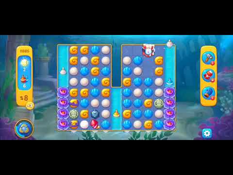 Fishdom Easy Level 11865 (with ingame lightning and bomb boosters) @choraelmin