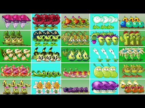 Random 25 Best Team Plant Vs Team NOOBxPRO Zombie Max Level Who Will Win PvZ 2 Team 03 Plant