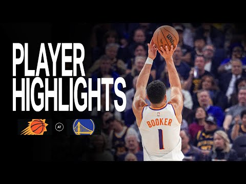 Devin Booker scores season-high 38 points for the Phoenix Suns against the Warriors | 11-04-25