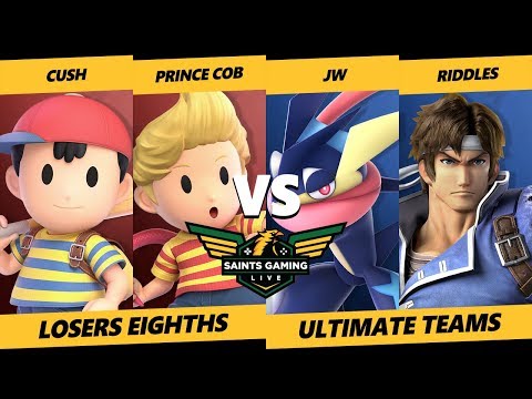 SGL 2019 SSBU - CUSH & Prince Cob Vs. Jw & Riddles - Smash Ultimate Tournament Losers Eighths