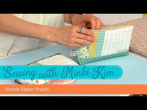 Simple Zipper Pouch with Minki Kim