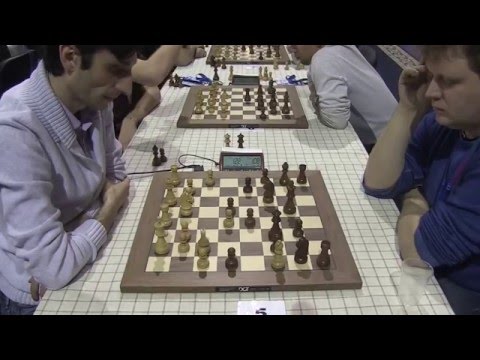 2015-12-18 Jobava - Bocharov European Chess Blitz 11 Round 1-th Game