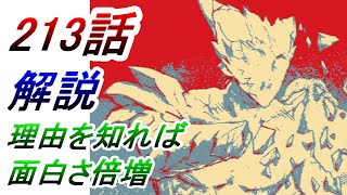 【ワンパンマン】「213話」考察（ゼロパンである理由、なぜ「塩」なのか、ガロウの態度が一変するわけ、下半身が破れている必要性、サイタマが力を一部持ち帰ったと言えるわけ）