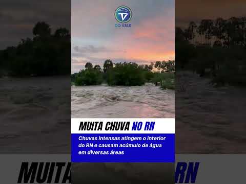 Muita chuva em Rodolfo Fernandes e em Severiano Melo