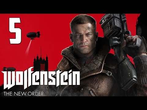 Wolfenstein: The New Order Let's Play (Part 5 - Midnight Nazi Train)