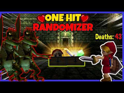 Zelda but i tried to 100% a HELL Randomizer..