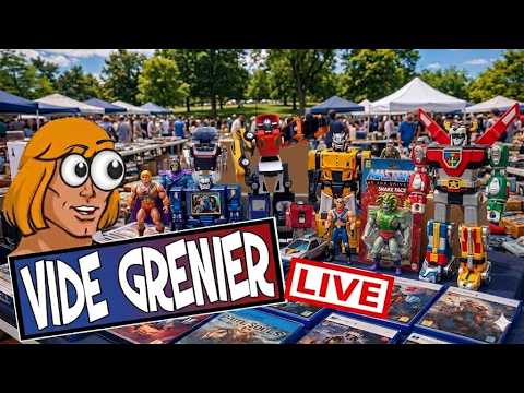 Thumbnail for Superbes trouvailles en Vide Grenier Live #viral #videgrenier #retrogaming #toys #vintage #jeuxvidéo by vide