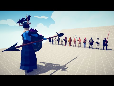 ODIN vs STAR WARS Team - Totally Accurate Battle Simulator TABS