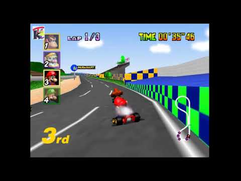 PROJECT64 / NINTENDO64 : Mario Kart Video no. 2