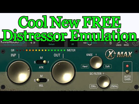 XTMax Compressor VST Plugin Review Demo Kiive Audio Distressor Emulation