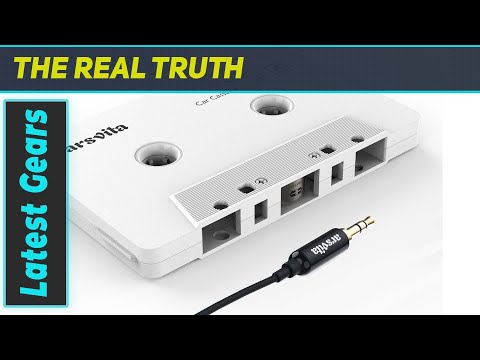 Arsvita Car Audio Cassette Adapter: Enjoy Classic Music in Your Vintage Car!