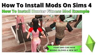 How To Install Hunter Fitness Set (Boxing Gloves) Mod For Sims 4 | 2026