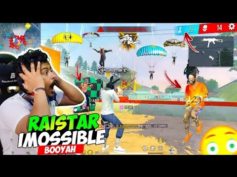 Raistar Impossible Booyah in mil Intense situation last zone - Free Fire max