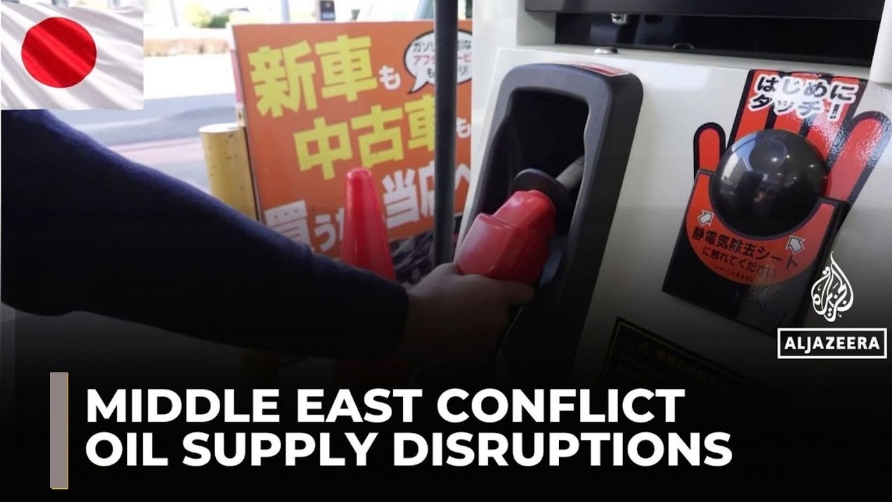 Japan releases oil reserves as middle east conflict threatens fuel supply