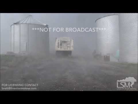 04-13-2018 Falls City, NE  - Hail, Wind and Lightning