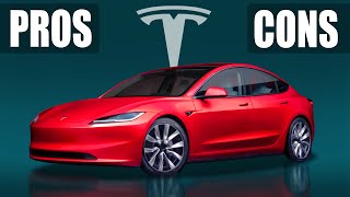 Tesla MODEL 3: Biggest Pros & Cons in 2024