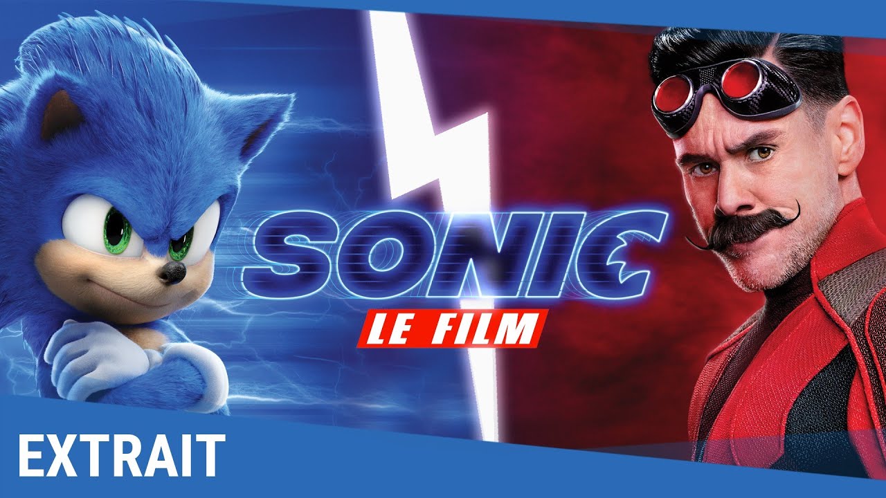 SONIC LE FILM -  Extrait Sonic vs Robotnik [Le 12 février au cinéma]
