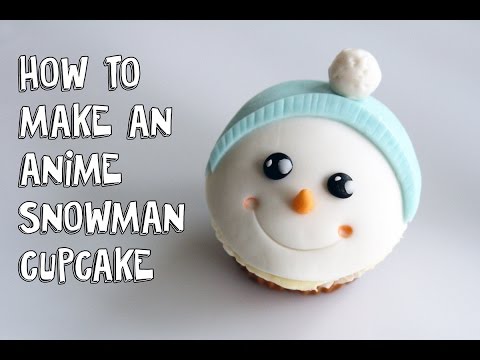 Adorable Fondant Snowman Christmas Cupcakes:Cake...